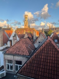 Bruges roofscape