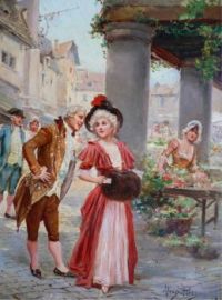 Alonso Perez painting