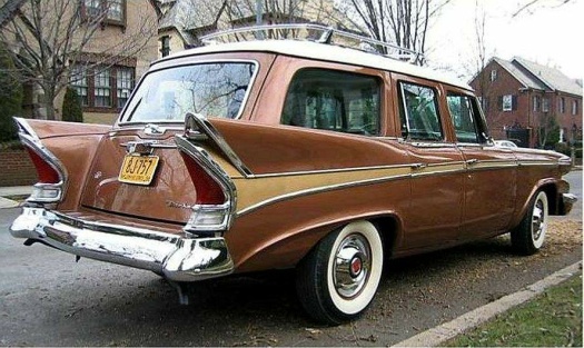 1958 Packard station wagonb