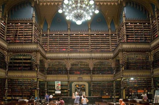 Libraries: Historic Library of Rio de Janeiro