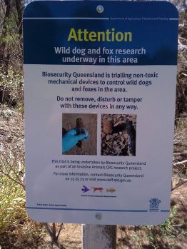 Animal control in a National Park