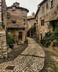 Abandoned Italian village