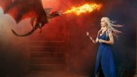 Daenerys and dragon 