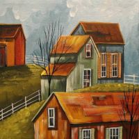 Country Color 3 by Debbie Criswell