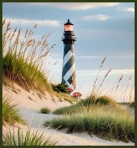 Lighthouse Art, resizable 9 to 600 pieces