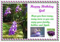 Happy Birthday Gail/Gaillou