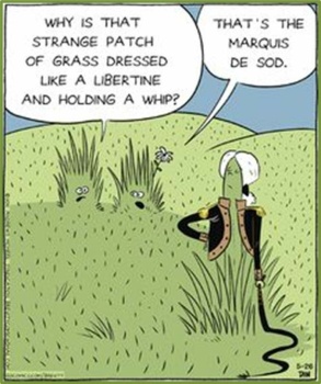 Solve Stay In Your Own Yard; He Can Be Very Sodistic! jigsaw puzzle