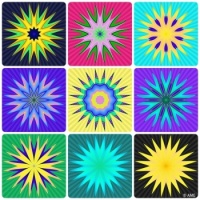 Stars From Shirley's 16 Pieces