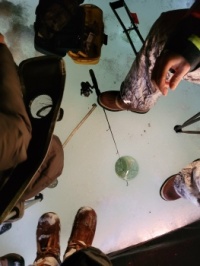 Ice fishing