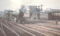 GWR 29xx Saint Class 4-6-0  2937 Clevedon Court at Snow Hill in 1939.