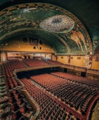 Abandoned and Historic Irem Temple Theater for Shriners - Wilkes-Barre, Pennsylvania