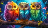 3 LITTLE OWLS
