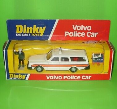 DINKY TOYS - VOLVO POLICE CAR