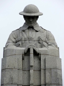 Solve The Brooding Soldier, St. Julien WW1 Canadian Memorial (2) jigsaw ...