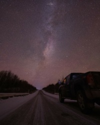 The Milky Way Saskatchewan Canada