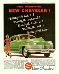Big Green Beautiful Chrysler