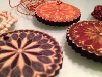 DIY Wooden Pendants: TerraCotta