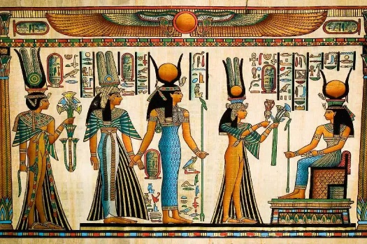 Solve Ancient Egyptian art_Nefertiti jigsaw puzzle online with 204 pieces