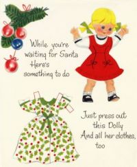 Paper Doll ~ Christmas