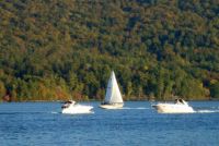 Lake George - 10/8/11 - I guess the weather affected the fall colors this year!