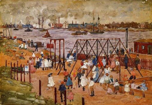 Maurice Prendergast - The East River,1901