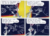 Bugs Bunny Teaches Traffic Safety