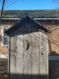 Old time toilet