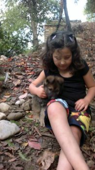 Ainhoa & little Diana