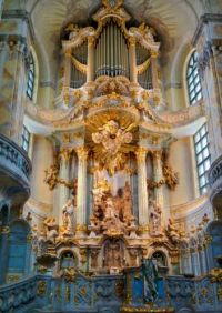 Dresden Frauenkirche Silbermann organ