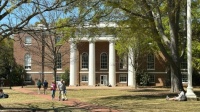 At the University of South Carolina Campus