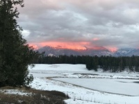 Montana skies at dusk
