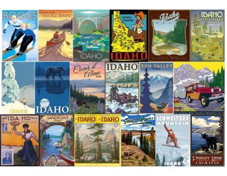 Idaho Travel Posters 1