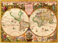 Maps - Nova Totius Terrarum Orbis Geographica ac Hydrographica Tabula - 1630