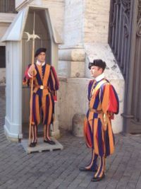 Schweizer Garde im Vatikan
