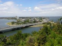 Looking towards South Perth from Kings Park.