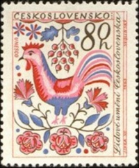 Francobollo della Cecoslovacchia