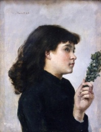 Le Jour des Rameaux (Palm Sunday), c.1880s, Victorine Meurent (1844-1927)