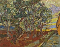 Van Gogh (1853-1890) - Garden of the Asylum at Saint Remy, 1889