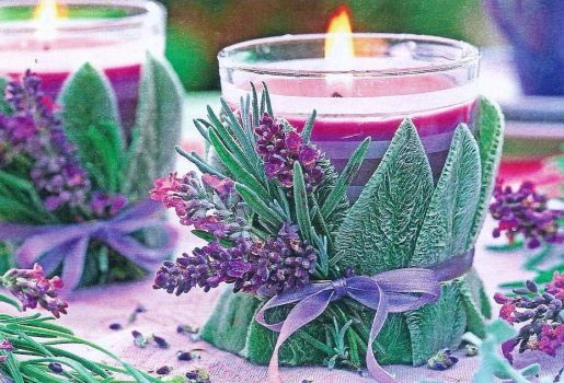 Fall Colors Lavender & Candles
