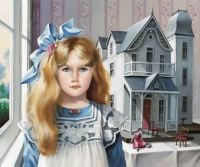 A Visit With A Girl And Her  Exquisite Doll House by Pati Bannister