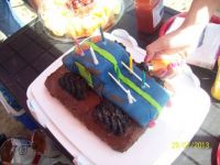 Dominic's 7th Birthday cake. Go 4by4ing-yeah!!!!