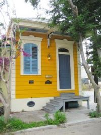 Yellow Shotgun House -- New Orleans....