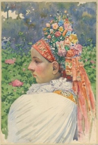Peasant Bride, South Monrovia 1909