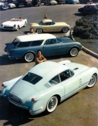 Corvette prototypes for 1954