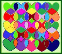 Overlapping Hearts