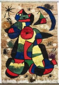 Entire "Tapestry of the Fundació", by Joan Miró,