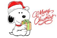 Peanuts-Cartoon-Character-Snoopy-Dog-Merry-Christmas-Wallpaper-Greeting-Card