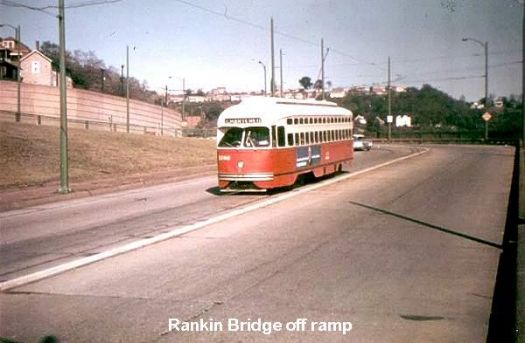 Rankin Bridge off ramp to Braddock Pa.