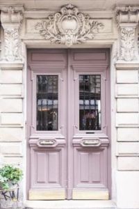 lavender door
