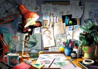 Disney Pixar - The Artist's Desk
